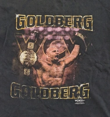 Camiseta Goldberg de Colección Años 90 Estampado Grande WCW WWF WWE Lucha Libre Talla XL  Foto 1 de 4