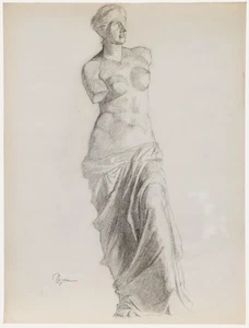 Pierre Neveu (b.1929) - Mid 20th Century Graphite Drawing, Academic Study II - Picture 1 of 3