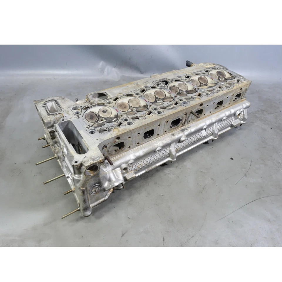 1999-2006 BMW E46 E39 M52TU M54 2.5L 3.0L 6-Cyl Cylinder Head w Valves 812 OEM  — 第 1/4 张图片