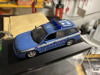 SUBARU LEGACY I Serie POLIZIA STRADALE MONTATO SCALA 1:43 - Immagine 1 di 4