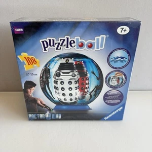 Doctor Who Junior Puzzleball Ravensburger Daleks 108 Pieces Matt Smith NEW Gift - Picture 1 of 8