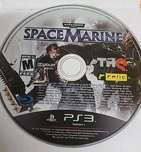 Ps3 WarHammer 40K Space Marine Disc Only (Minty Clean) - Picture 1 of 3
