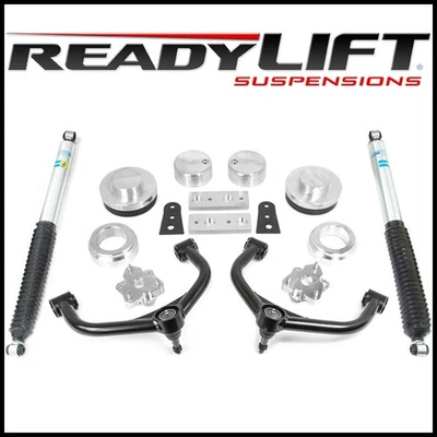 Kit de elevación ReadyLift 4"F/2"R SST con amortiguadores traseros para Dodge Ram 1500 2009-2018 4x4 Foto 1 de 2