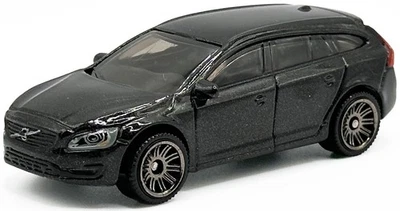 Pristine LOOSE metallic black 2022 Matchbox MBX City Drivers 5-Pack Volvo V60 - Image 1 of 3
