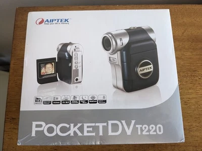 Aiptek Pocket DV T220 Digital Camera new sealed - Image 1 of 3