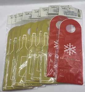 9 Packages Hallmark Wine Bottle Gift Tags 36 Tags Total Sealed - Picture 1 of 6