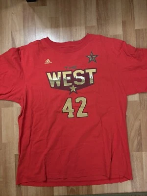 Camiseta Adidas Para Hombre West All Stars Kevin Love Gráfica, X-Grande Foto 1 de 2