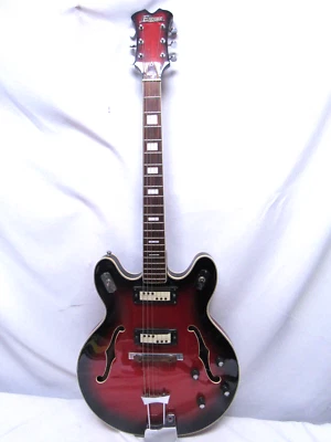 GUITARRA DE CUERPO HUECO ENCORE ES335 AÑOS 60 Hecha en Japón Foto 1 de 4