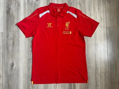 利物浦足球衬衫战士 Polo 训练球衣足球英格兰 M 码 — 第 1/4 张图片