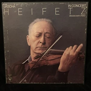 JASCHA HEIFETZ violin - In Concert - COLUMBIA ST 2LP BOX 1975 - Picture 1 of 7