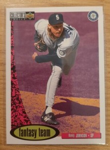 1996 COLLECTOR'S CHOICE RANDY JOHNSON FANTASY TEAM #269 SEATTLE MARINERS