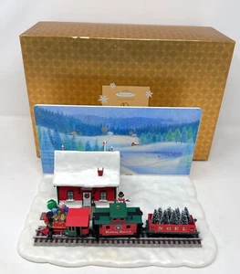 Hallmark Keepsake Lionel Holiday Special Train Set mit 3 Figuren Neu in Box - Bild 1 von 3