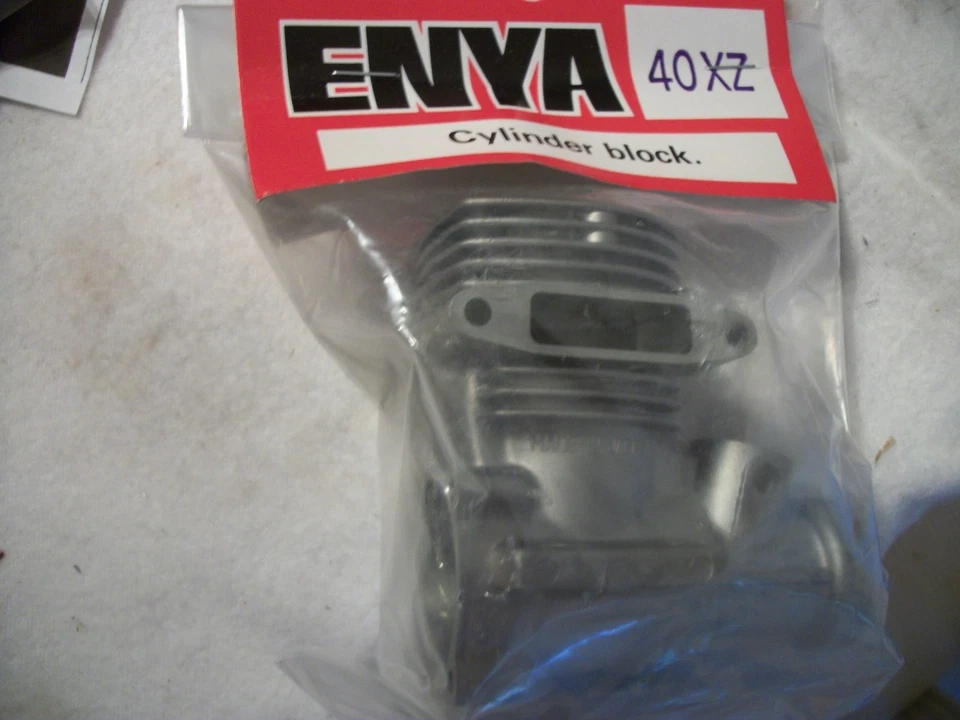 ENYA  .40XZ MODEL  CRANKCASE ASSY WITH BEARINGS NIP - Image 1 of 1