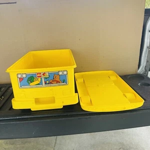 LEGO DUPLO 2581 Storage Ride On Animal Bus Vintage 1997 EMPTY NO BRICKS PLATES - Picture 1 of 13