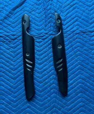 ** BMW K1600 GT GTL B GA exhaust heat shields LEFT & RIGHT  * PAIR *MATTE BLACK* - Image 1 of 4