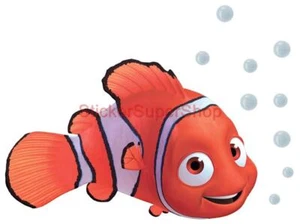 TROVA NEMO Decalcomania Disney ADESIVO DA PARETE Arredamento Casa Arte Bambini Film Gigante - Foto 1 di 1