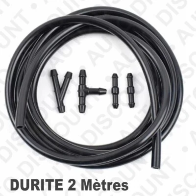 Durite Lave Glace Kit Tuyau Pour Buse Gicleur Peugeot 206 207 307 308 406 407 - Photo 1/4