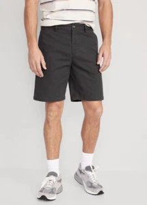 NEW OLD NAVY Men's Slim Built-In Flex Chino Shorts 9-inch inseam Gray Size: 40 - Picture 1 of 8