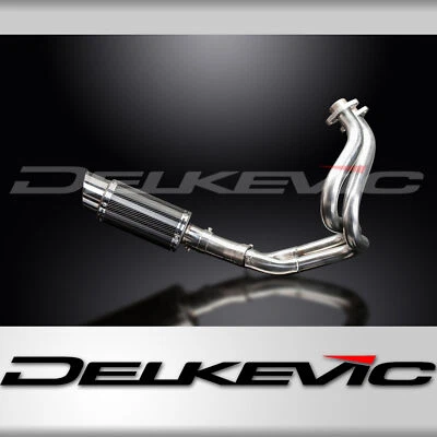 SILENCIADOR REDONDO CARBONO KAWASAKI ER6N ER6F 2012-16 SISTEMA DE ESCAPE COMPLETO 200 mm Foto 1 de 4