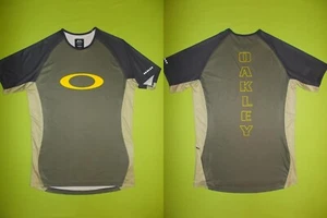 Shirt OAKLEY (M) TOP!!! Khaki Running Gym Crossfit TENNIS - Bild 1 von 9