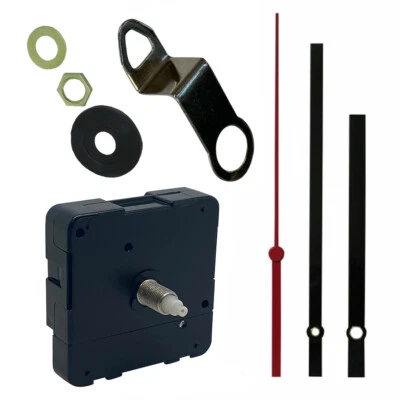 Nuevo mecanismo de movimiento de reloj de cuarzo de 24 horas para esferas de 24 horas 130 mm manecillas negras Foto 1 de 4