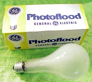 EBV No2 Photoflood | 3400K | Frosted |115-120V | New | GE Top Quality |~17,000L - Picture 1 of 2