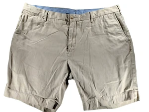 Men's Polo Ralph Lauren Cotton Casual Bermuda Khaki Pleated Shorts Size 40" (38) - Picture 1 of 11