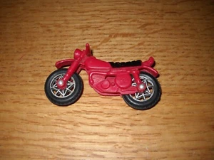 Vintage Buddy L Motorcycle Plastic Dirt Bike - Red - Picture 1 of 5