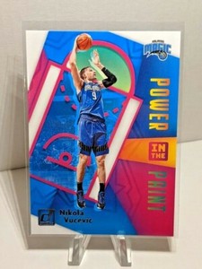 Nikola Vucevic Power in the Paint Donruss NBA 2021 Orlando Magic