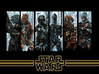 V3718 Bounty Hunters Star Wars Awesome Painting Art POSTER PRINT PLAKAT