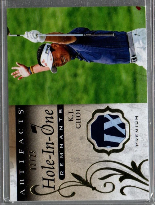 2021 Artifacts Hole in One Remnants Premium #ORKC K.J. Choi /25  - Image 1 of 1