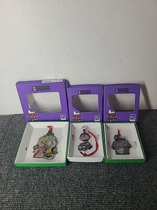 Snoopy Peanuts Ornamente 3er Set verpackt 2000 Lunt - Bild 1 von 12