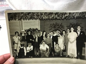 B&W *'x10" Photo, Memorial Junior H.S. Graduating Class June 1931, Play "Penrod" - Picture 1 of 10