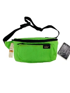 Vtg NWT The Belt Bag By Shane Fanny Pack 8"x4"x5" Neon Green K-Mart - Picture 1 of 17