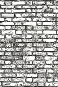 Plantilla de estampado 3D Sizzix "Mini Brickwork by Tim Holtz" 6,6x10,1cm - Imagen 1 de 2