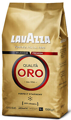 LAVAZZA QUALITA ORO Premium Italian Coffee Beans Medium Roast 100% Arabica 1kg • 73.99$