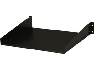 StarTech.com CABSHELF 2U Black Standard Universal Server Rack Cabinet Shelf - Picture 1 of 5