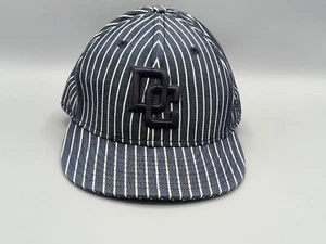 New Era 59Fifty MLB Washington Nationals DC Baseball Hat Hickory Stripes 7 3/4 - Picture 1 of 7