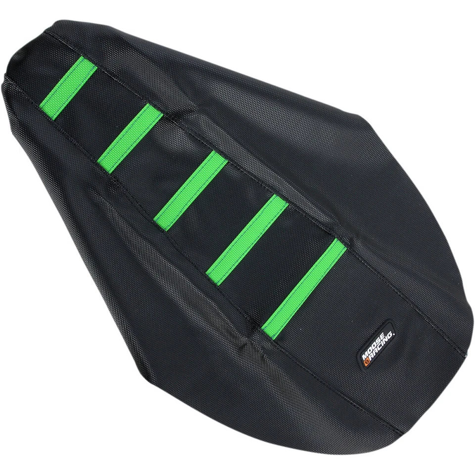 Funda de asiento acanalada Moose Racing - Kawasaki (negro/verde) KX8091-334RT Foto 1 de 1