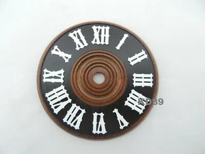 Quadrante In Legno Di Orologio A Pendolo Cucù Foresta Nera Ø 10 Cm - Picture 1 of 2