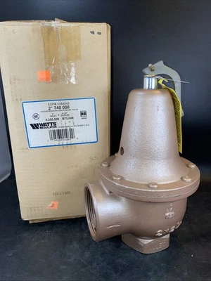 Watts 740-030 Regulator— 2" by 2.5" steam pressure safety relief valve WATTS 740 - Image 1 of 4