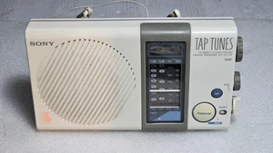 Vintage Sony Tap Tunes Radio w/Digital Clock ICF-S77W, WORKS- MINT! - Picture 1 of 19
