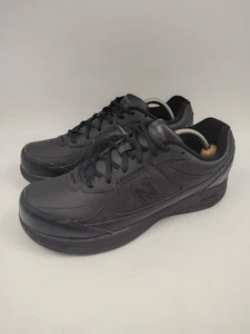New Balance 577 Herren Wanderschuhe schwarz Leder MW577BK Herren 9,5 Damen 11 2E  - Bild 1 von 11