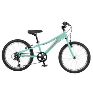  Dart & 24 Inch Hybrid Kids Bike - 7 Speed for Ages 6-11 Boys and 20 Seafoam - Picture 1 of 8