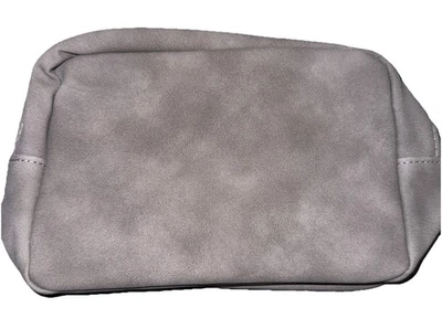 NWT Faux Suede Zip  Tech Case With Inside Mesh Pockets And Heavily Padded Sides - Image 1 of 4