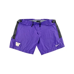 Nike Washington Huskies Purple Training Shorts Large L - Picture 1 of 4