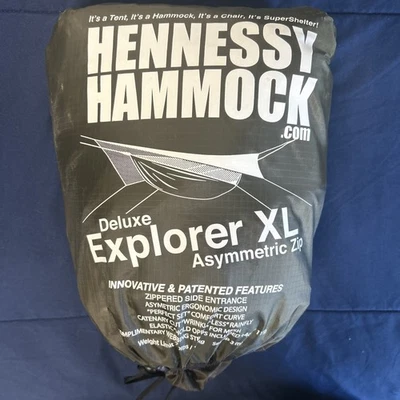 Hennessy Hammock Deluxe Explorer XL With Snake Skins - Image 1 of 4