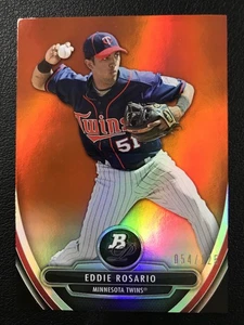 2013 Bowman Platinum #NC56 Eddie Rosario Twins National Convention Orange /125 - Picture 1 of 2