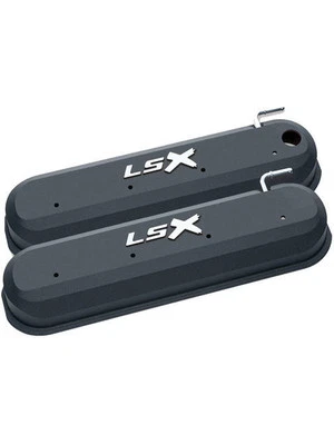 Proform Valve Cover Slant-Edge Tall Baffled Breather Hole Raised LSX (141-256) - Image 1 of 4