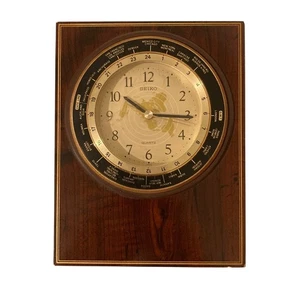 Vintage Seiko Weltzeit Tischuhr - funktioniert - Bild 1 von 7